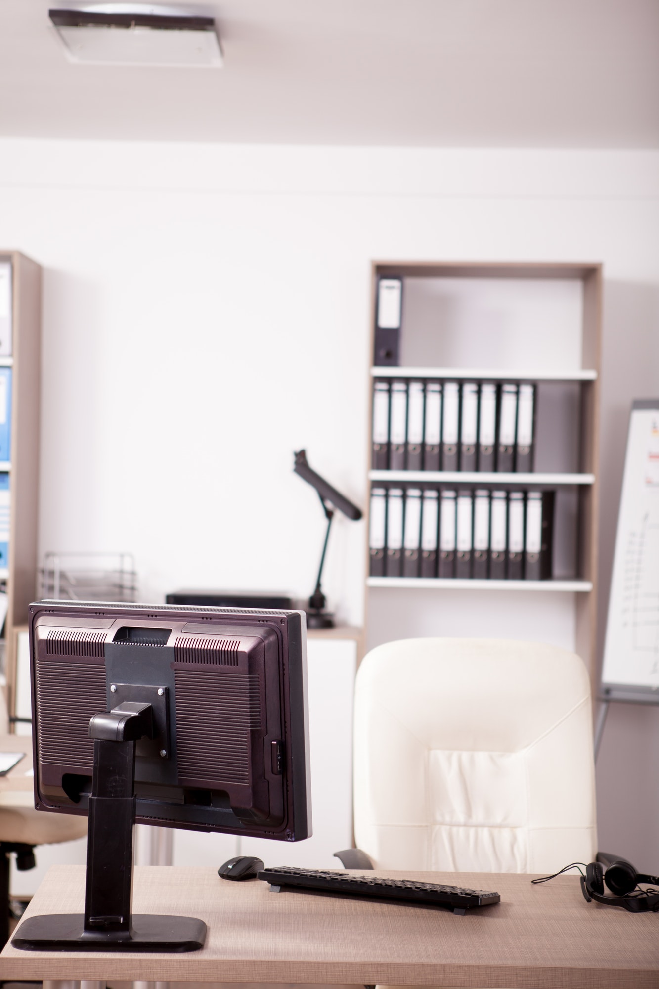 Modern empty office interior